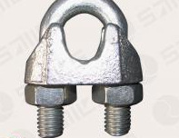 工厂自产自销钢丝绳卡头 德标741玛钢卡头