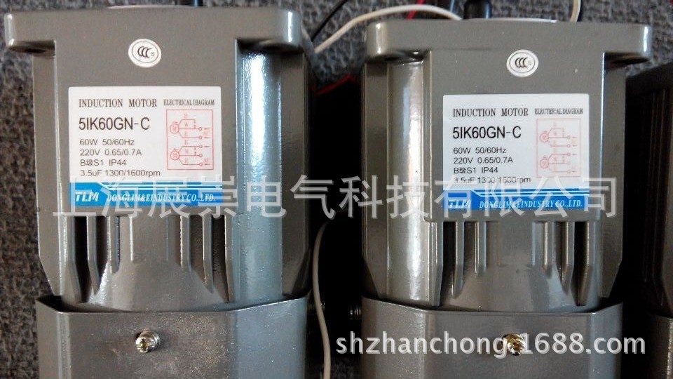 TLM微型交流马达、齿轮减速机51K60GN-C