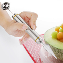 不锈钢水果挖果器 西瓜挖球勺 雕花刀 切果器 创意厨房小工具
