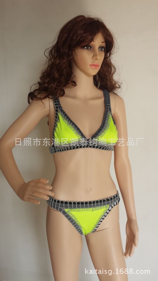 供应手钩花 手钩内衣 手钩文胸 手钩内裤 胸罩 手钩比基尼