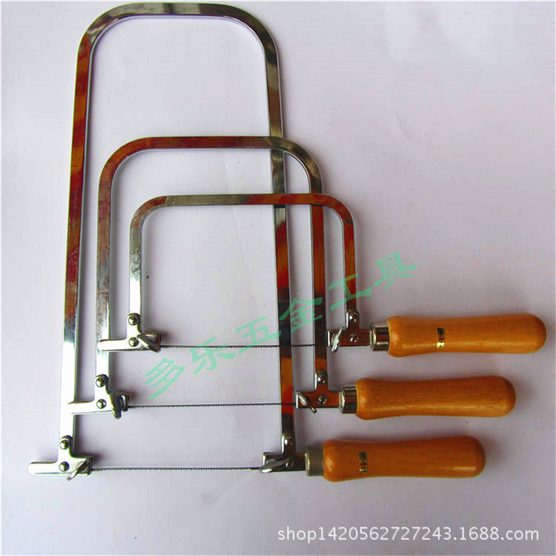 台湾U型锯拉花锯雕花锯架曲线锯架卓锯架多用锯魔术锯4 6 12寸