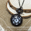 Small black pocket watch solar-powered, necklace, Aliexpress, three colors