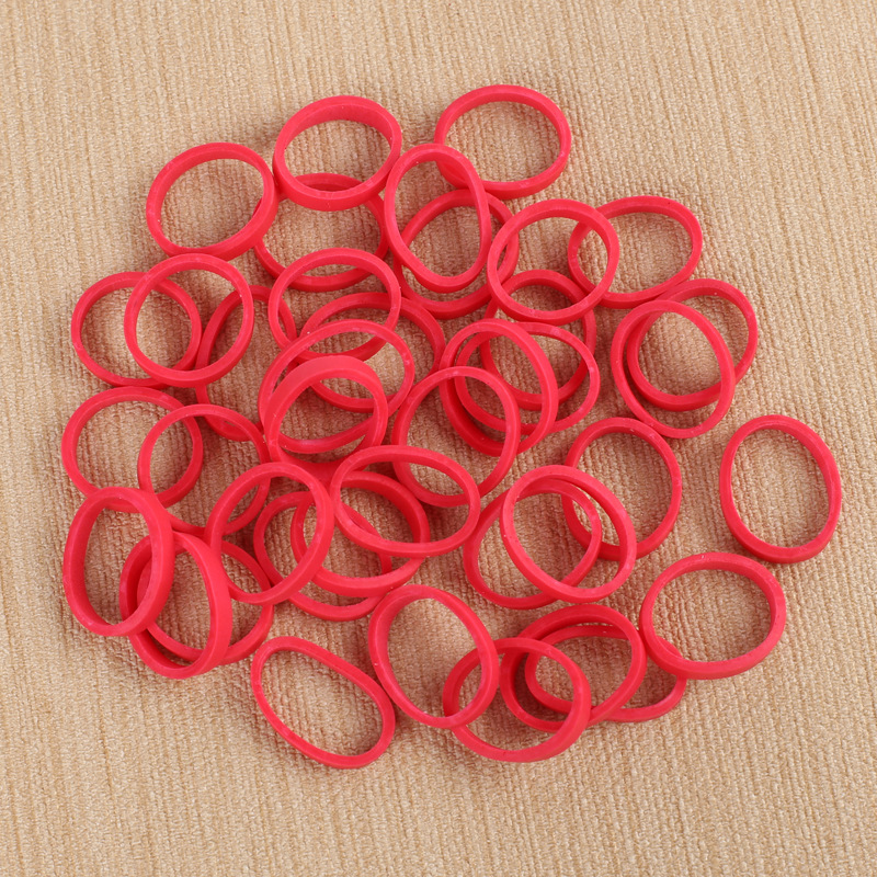 进口原装 橡皮筋工业批发 牛皮筋 红色橡皮筋义乌厂家直销