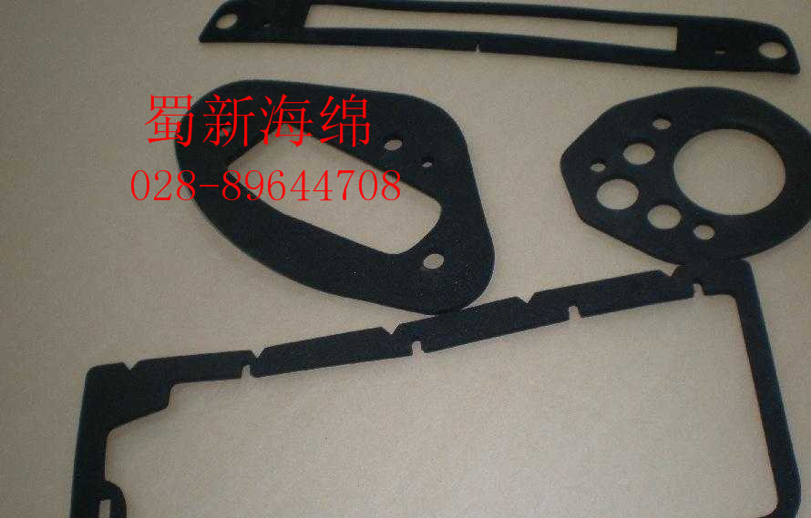 汽车海绵垫片 发动机海绵垫片 汽车耐温垫片