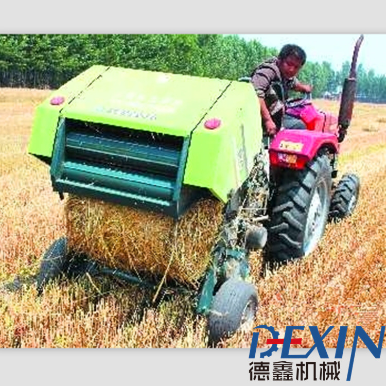 厂家批发全自动玉米秸秆打捆机 小麦秸秆打包机 农用打捆机|ru