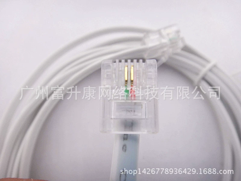 Подлинная Jianlong высококачественная двухпроводная телефонная линейка из анаэробной медной 10-метровая двухжильная телефонная линия чистая медь 2-жильная телефонная линия