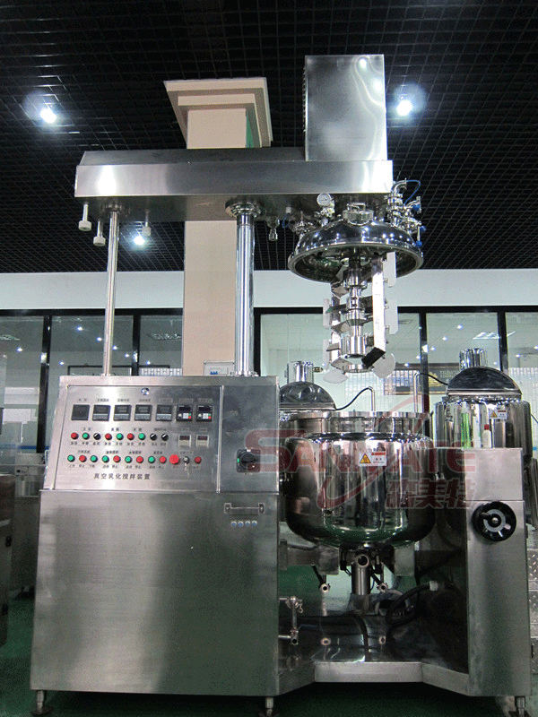 食品厂家生产真空乳化机 膏体物料乳化搅拌机 真空均质乳化罐