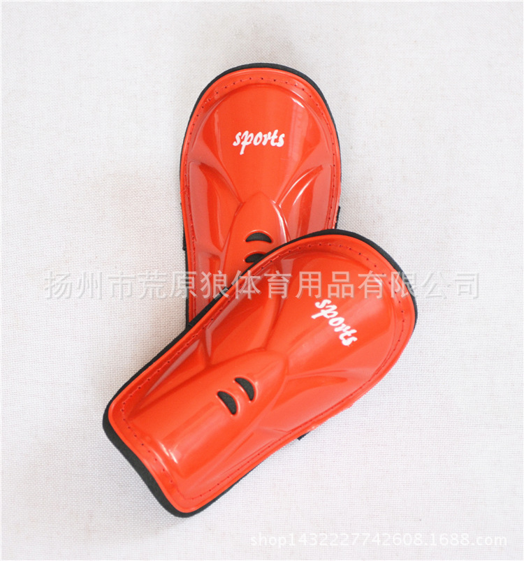 厂家直销儿童款eva彩色绑带护腿板足球训练膝部防护具现货