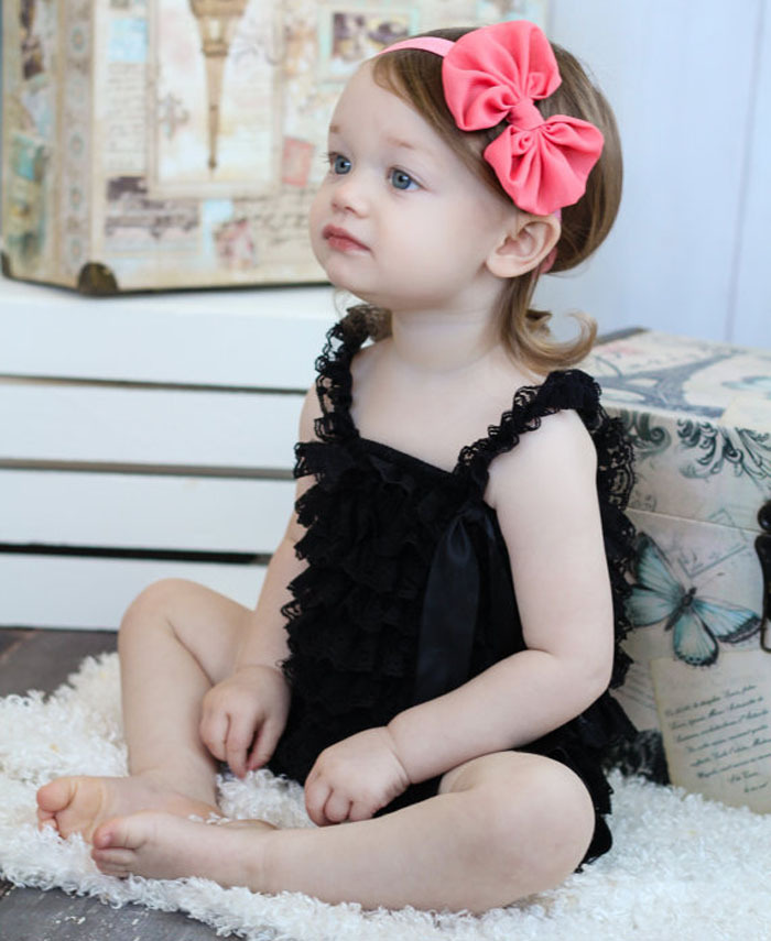 children's shiffon hairgrip with bow