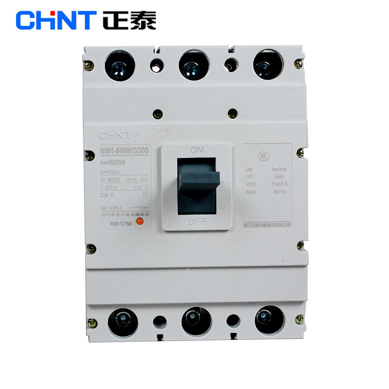 正泰 塑壳断路器 空气开关NM1-800H/3300 630A 700A 800A