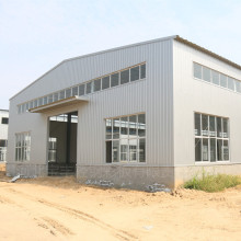 定制工业钢构车间 防火EPS板 大空间 出口非洲 免费设计图纸