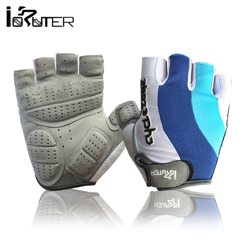 Outdoor cycling gloves half-finger non-slip wear-resistant breathable sports fitness cycling men's and women's mountain bike gloves