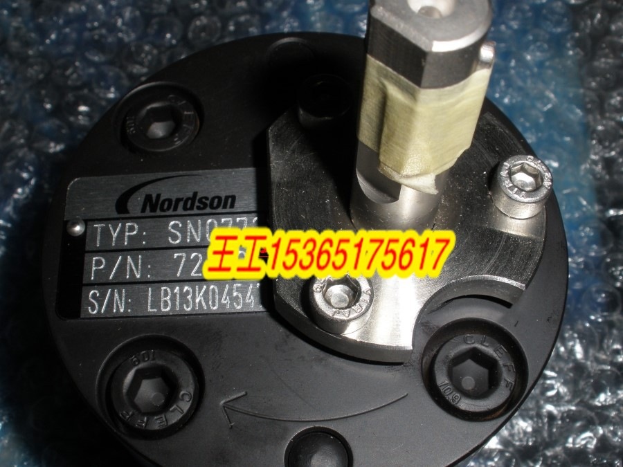 nordson 诺信 热熔胶机 齿轮泵 胶泵 729107 GEAR PUMP 254279