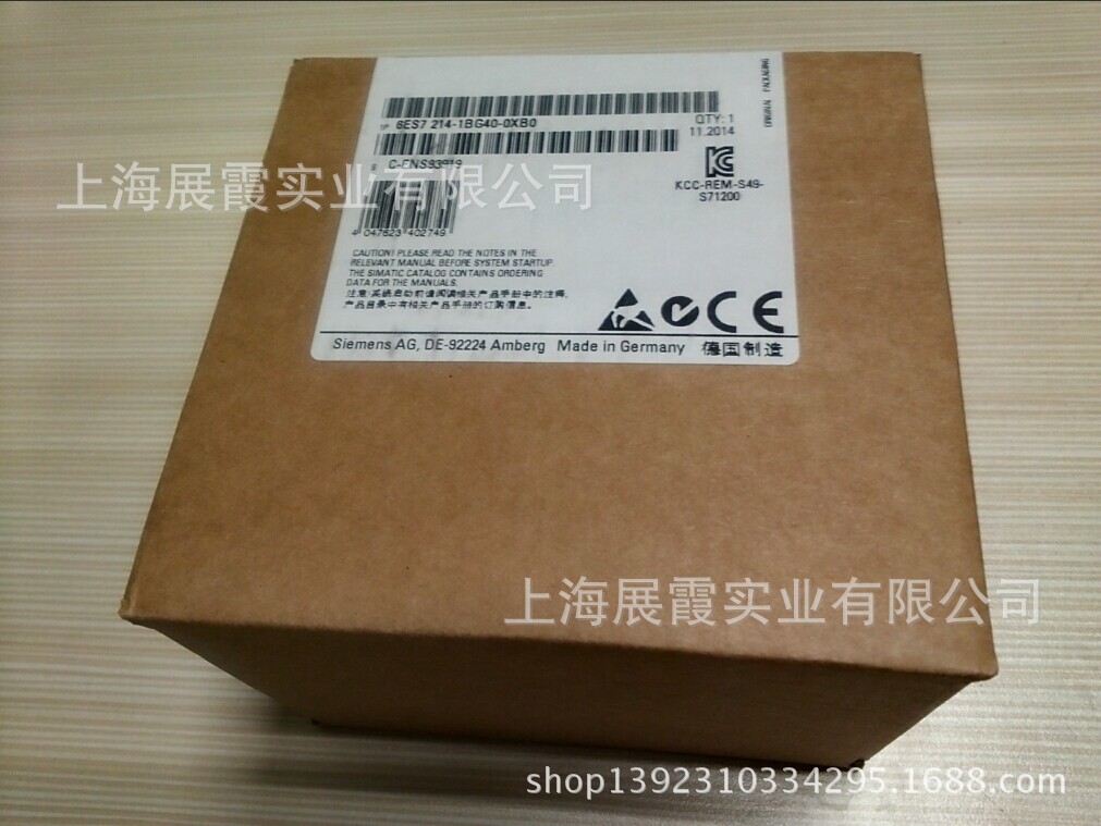 现货 西门子PLC模块 S7-1200可编程控制器 6ES7214-1BG40-0XB0