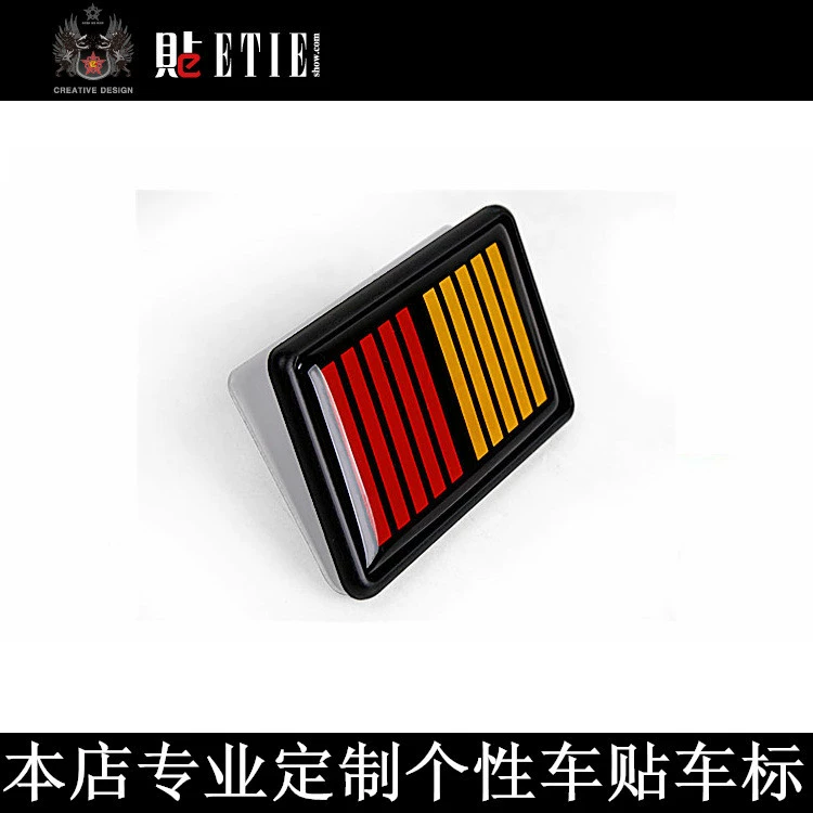 Производители поставляют трехмерные металлические автомобильные наклейки Mitsubishi, подходящие для сети 3D pull Art, модифицированные автомобильные наклейки оптом