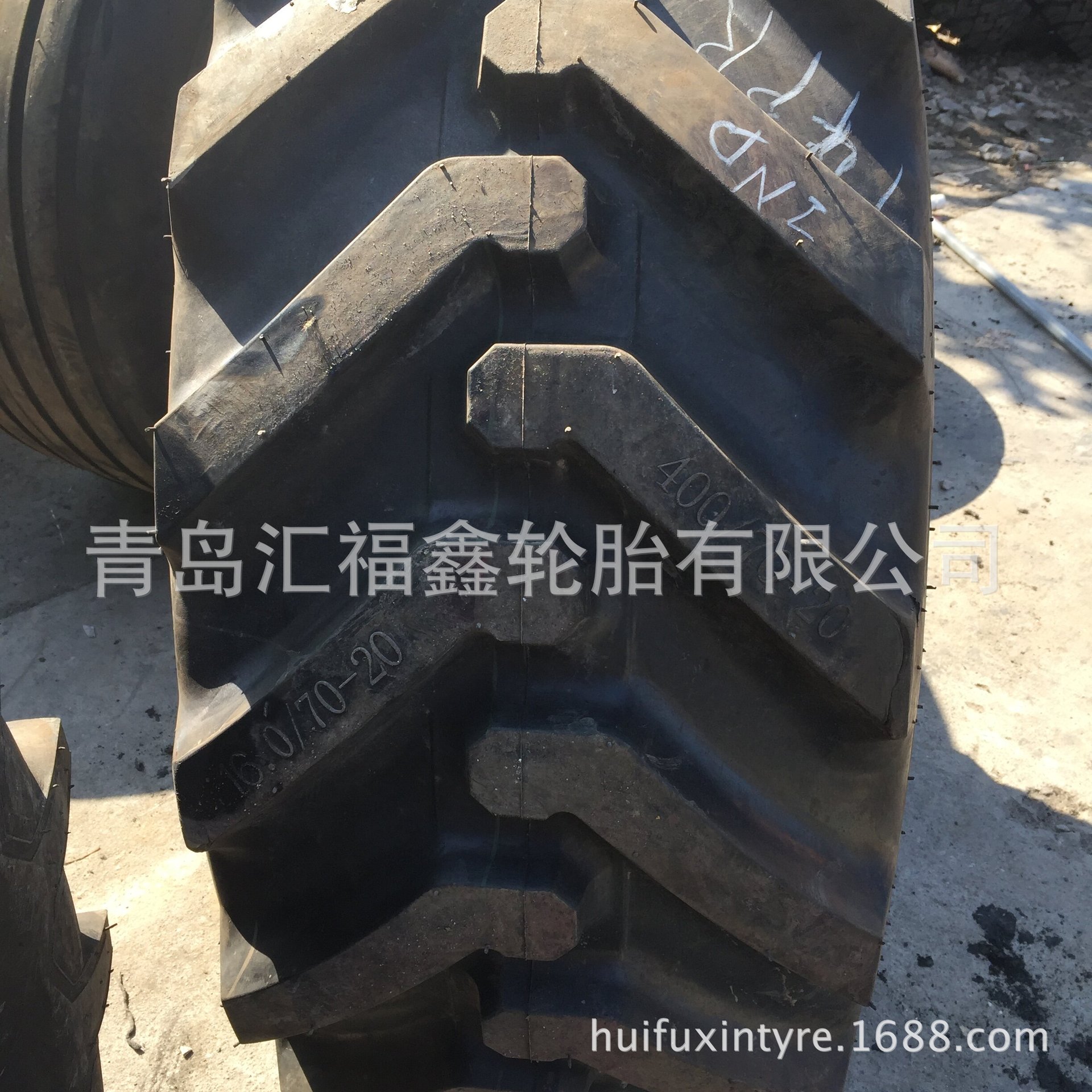 现货销售HFX农业工程轮胎真空胎 400/70-20 IND支持出口