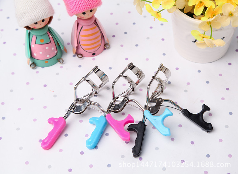 Plastic Handle Eyelash Curler Eyelash Auxiliary Tool Factory Direct Supply Makeup Tools Eyelash Device Manufacturer
