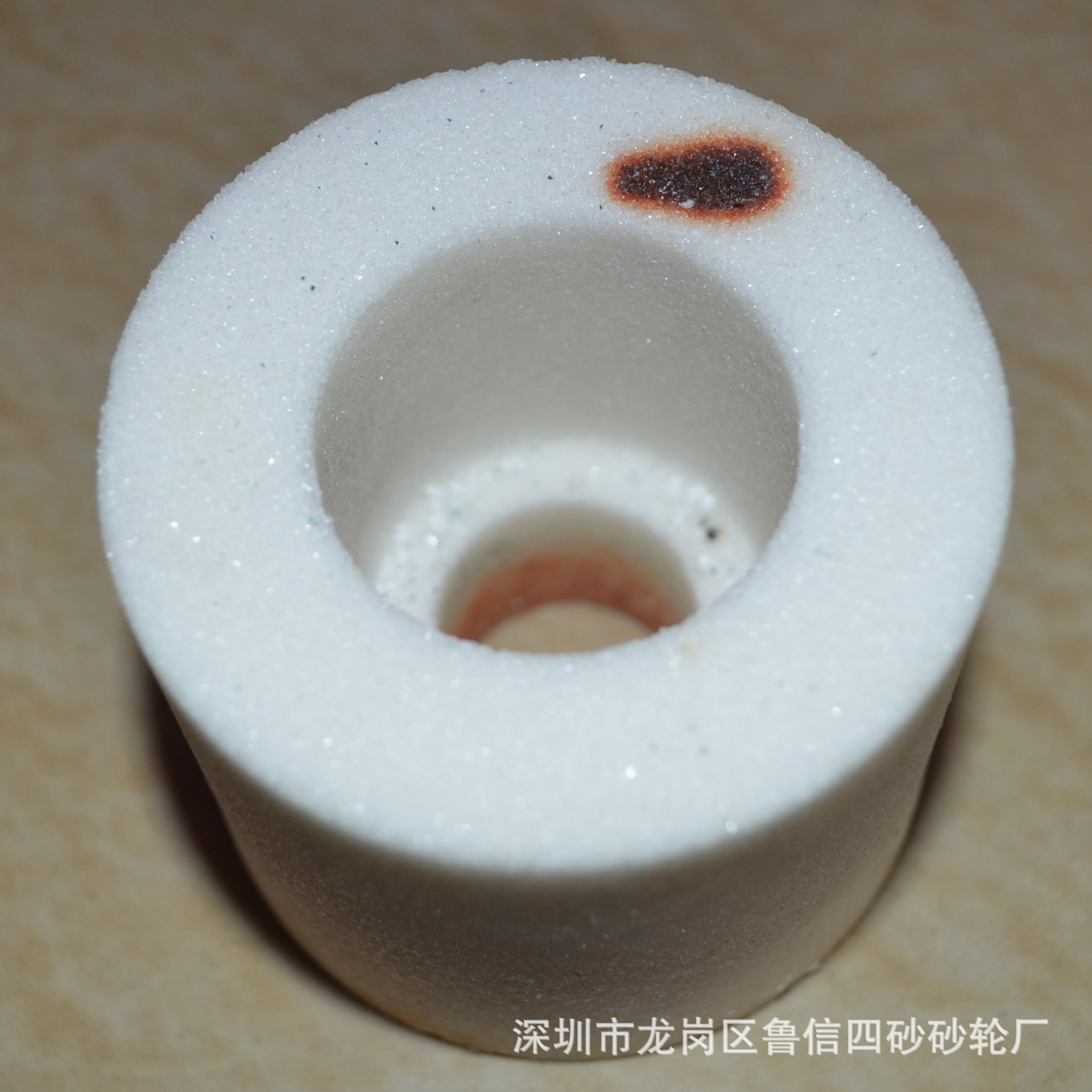 厂家直供现货供应四砂泰山砂轮 白色单面凹内圆磨头 锋利耐磨