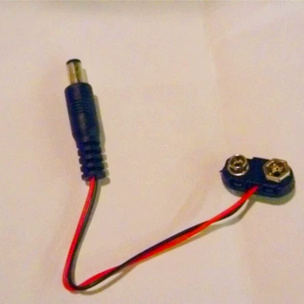Кнопка крепления батареи 9V, головная батарея 9VDC, зажим 9V