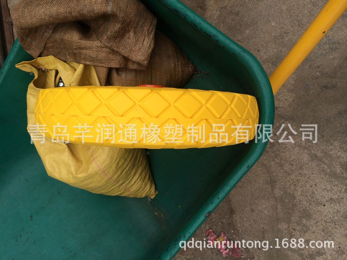 厂家专业生产直销 400-8 PU发泡轮环保