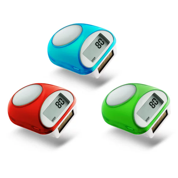 Solar pedometer elderly health monitoring electronic gift steps calories fat factory direct sales
