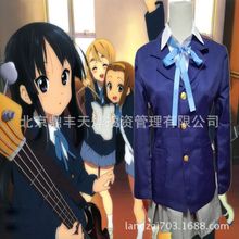 轻音少女COS服装 秋山澪 中野梓喵 cosplay 制服校服cos服 现货