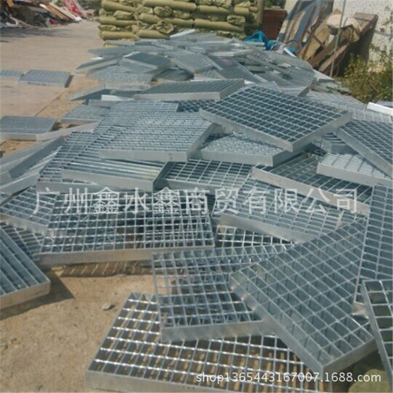 厂家供应热镀锌钢格板 镀锌钢格板 防锈  格栅板 广州工厂发货