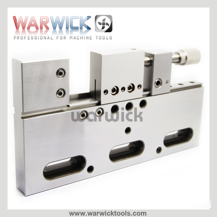 EDM不锈钢线切割万力 厂家直销0-160m慢走丝精密三轴微调平口虎钳