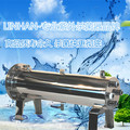 管道式紫外线水消毒器厂家|LH-UVW1200W带清洗型消毒
