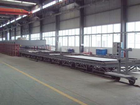 国森牌冷库板用聚氨酯夹芯板生产设备