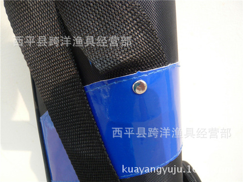 Fishing gear wholesale single layer hard shell rod bag without bracket, 1.25m long, thickened fabric, easy to carry