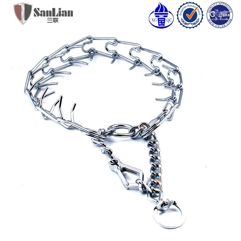 Pujiang Sanlian Высококачественная специальная цепочка для собак цепь для дрессировки собак Регулируемая цепочка Stinger ошейник шляпа