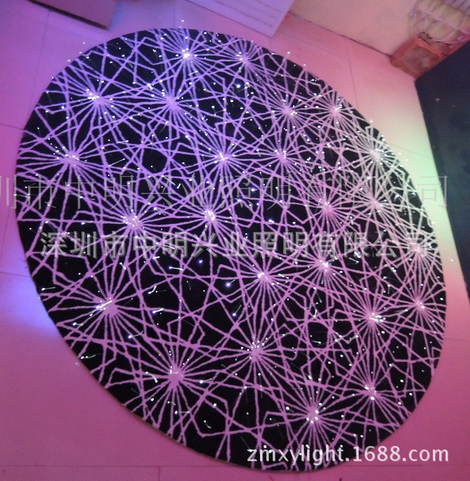 游轮走道地毯光纤灯 酒店led七彩发光地毯灯 婚庆地毯光纤星光灯-阿里巴巴
