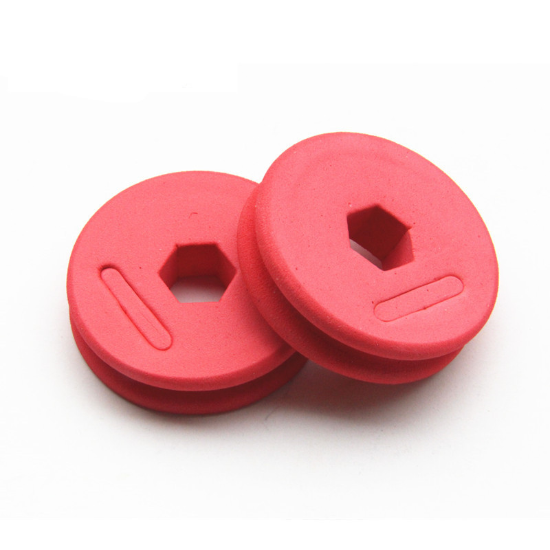 彩色六角泡沫绕线圈 主线轴 泡沫线轴