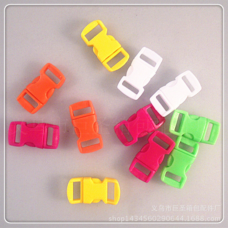 厂家直销DIY彩色插扣 供应1CM 环保小插扣 塑料插扣