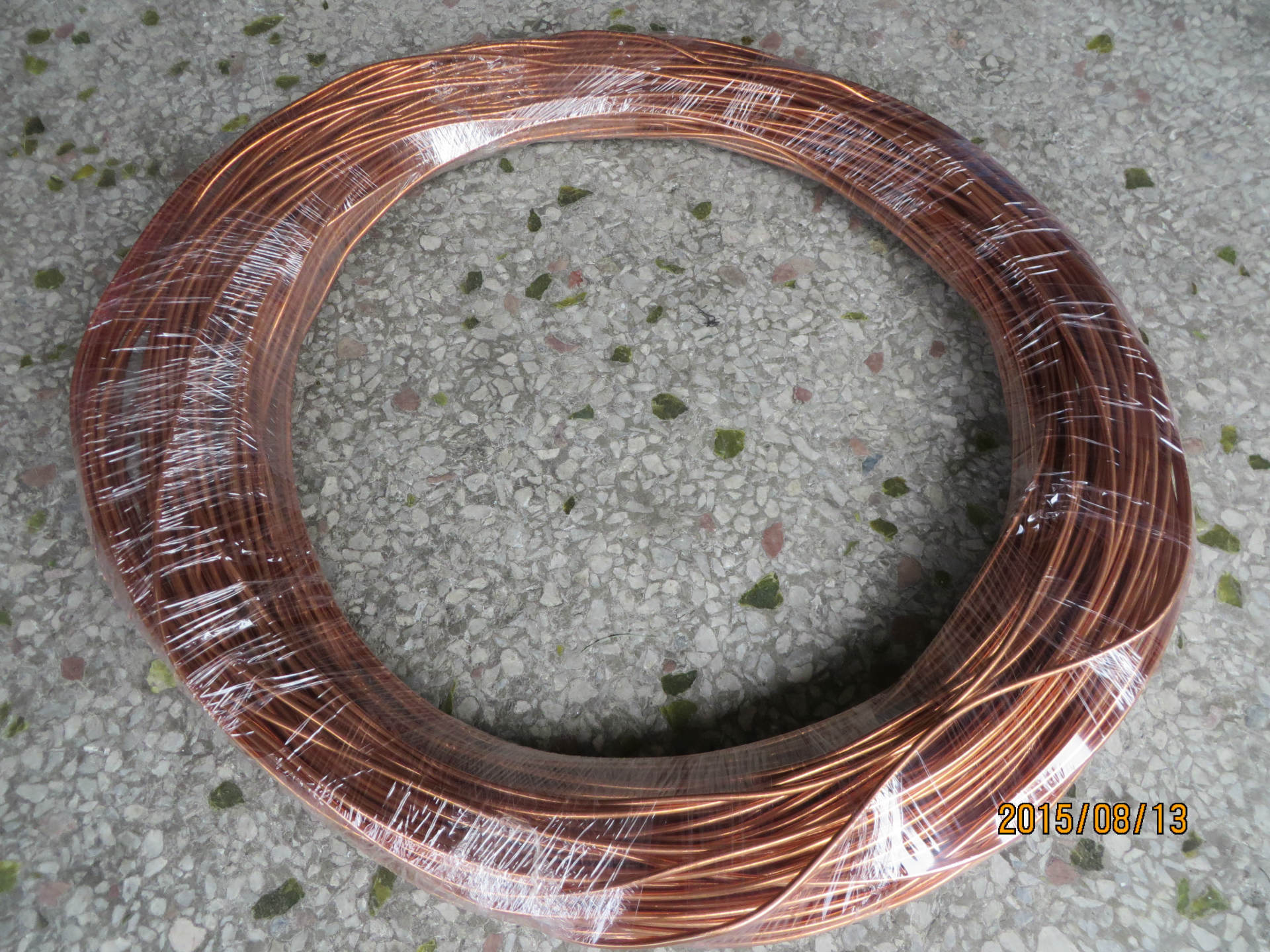 大量销售紫铜盘管  TU2紫铜软盘管厂家