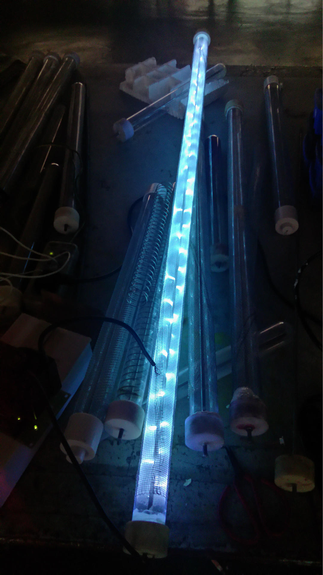 空气净化日常恶臭除臭光氢离子管（高能离子管）降尘活性炭负离子