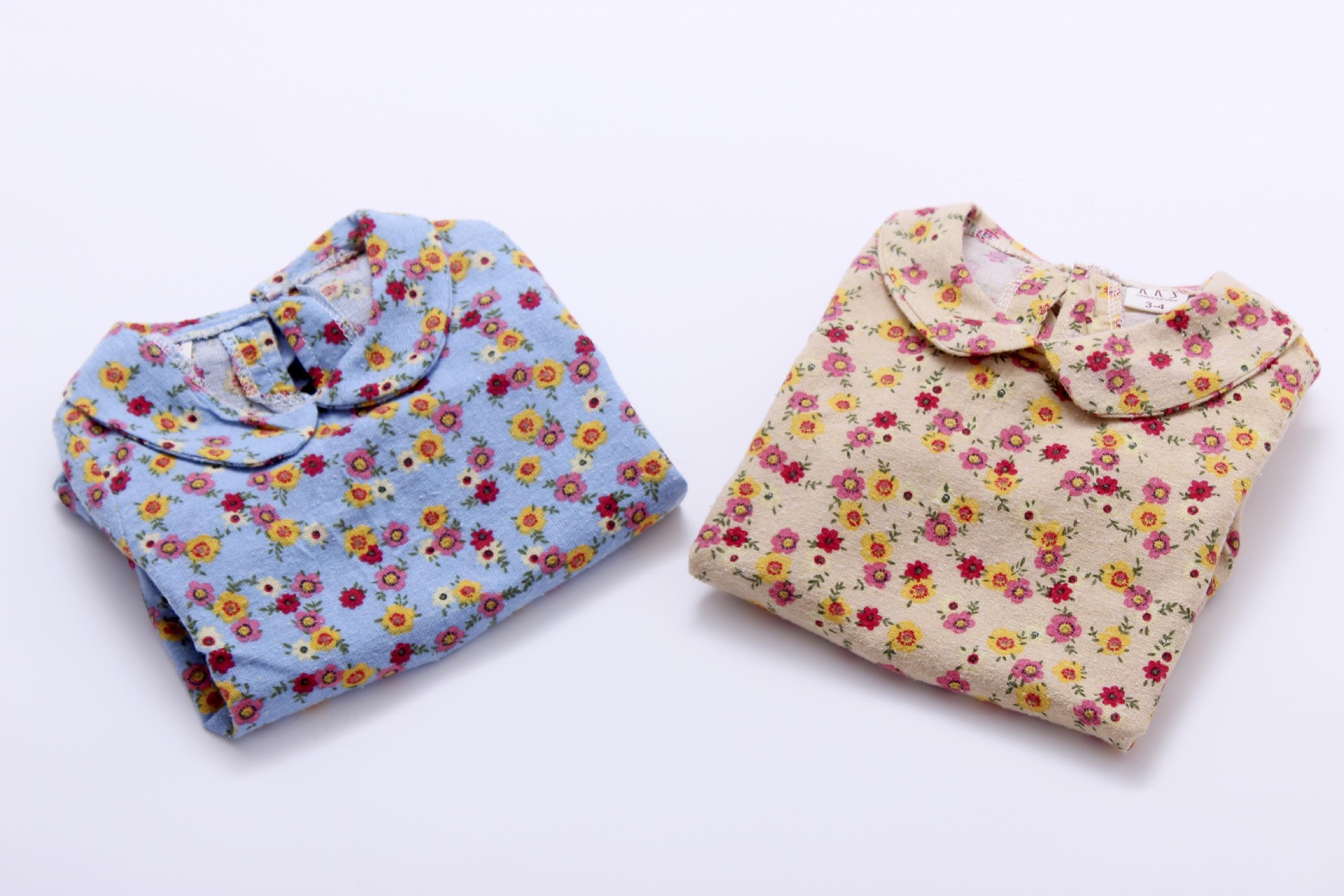 Chemise fille à manche longue en lin - Ref 2087243 Image 10