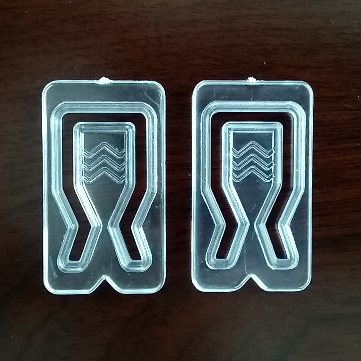 【透明方夹】全新 辅料厂家直销衬衣夹 四方夹 三角夹0.02/个