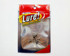 Manufacturer wholesale stainless steel 8-character ring pin Japanese-style swivel lure fishing gear quick pin connector 10 pieces/pack