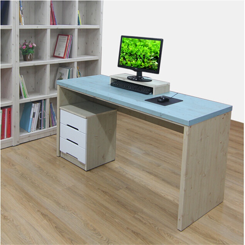 Factory Special Price Simple Sitting Type Home Desktop Wooden Office Writing Computer Desk Can Be Customized