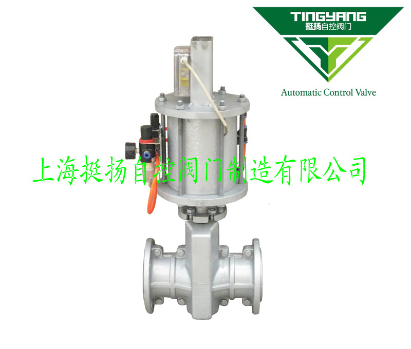 铝合金气动管夹阀 活塞式气缸单作用管夹阀 附件可选配