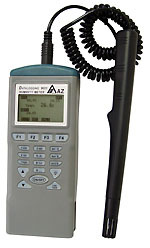 台湾衡欣AZ-9651高精度温湿度计|记忆数据型