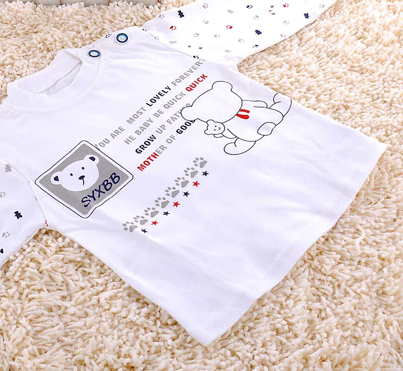 淑嬰雪 精疏棉小熊肩扣套-7