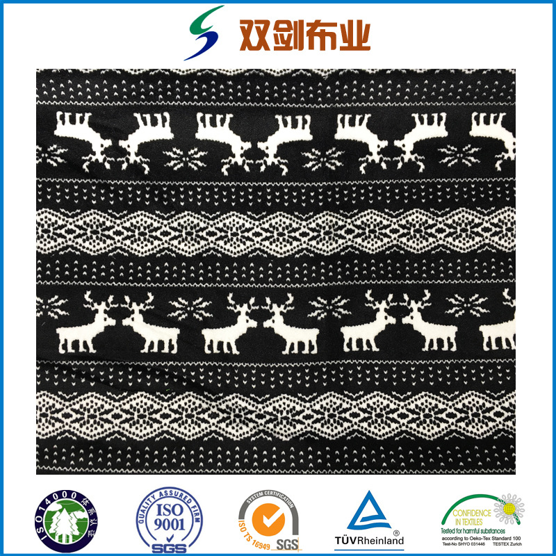 全涤仿棉天鹅绒 印花纬编仿棉绒 欢迎来样定做 厂家销售 品质保证