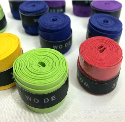 Badminton racket, tennis racket, sweat band, frosted non-slip band, fishing rod, bicycle handlebar sweat band