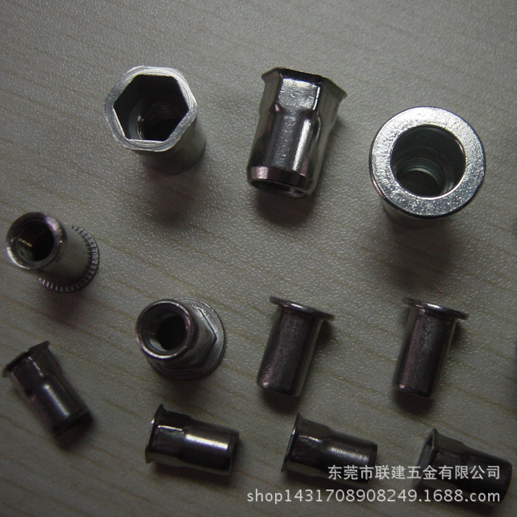 GB/T/17880.3小沉头铆螺母半六角拉母