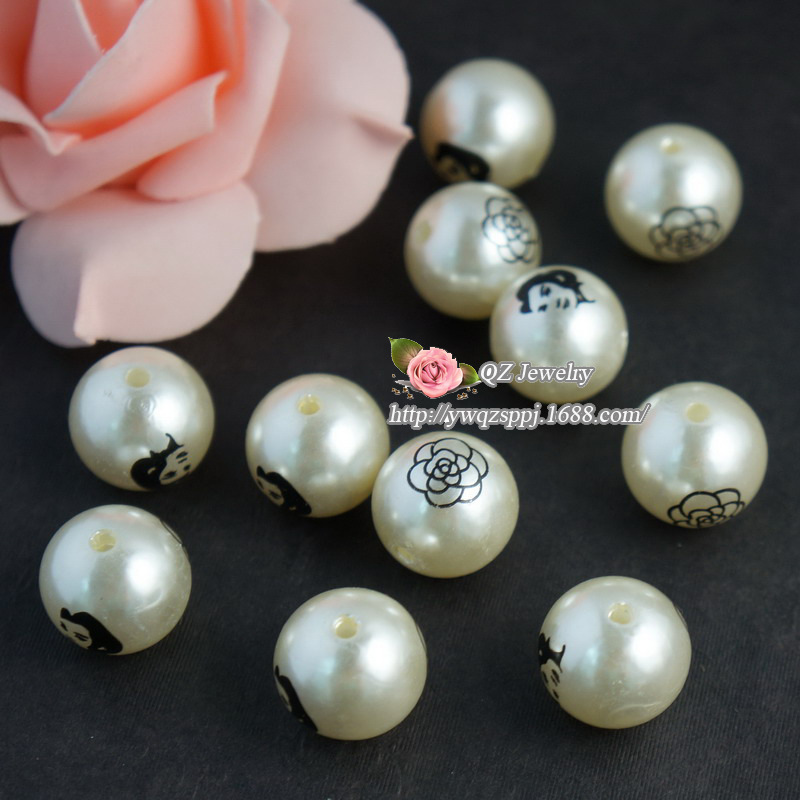 Wholesale of Korean imitation pearl, irregular-shaped imitation pearl wedding gifts, decorative items, flower rose hair clips detail image 7