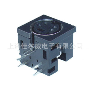 高清视频接口S端子 MDC-4-01 DS接口4芯母座 视频插座