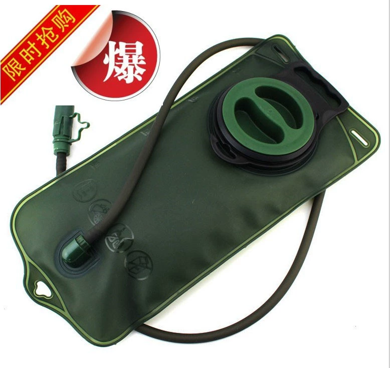 Foldable water container, backpack for water